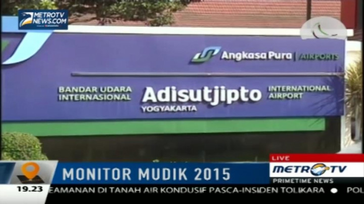 Puncak Arus Balik di Bandara Adisutjipto Diperkirakan Besok