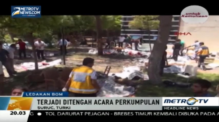 Ledakan Bom di Turki Tewaskan 27 Orang