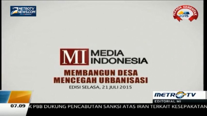 Membangun Desa Mencegah Urbanisasi 