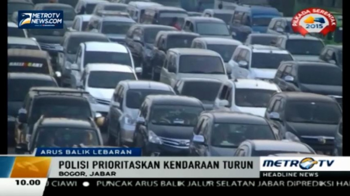 Arus Kendaraan Menuju Puncak Masih Ditutup