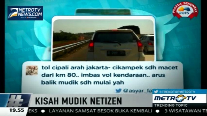 Berbagai Kisah Mudik dari Netizen