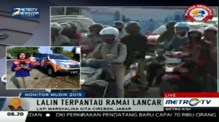 Lalin Pantura Cirebon Didominasi Sepeda Motor