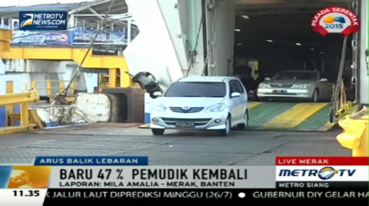 Polisi Siagakan 180 Personel di Pelabuhan Merak