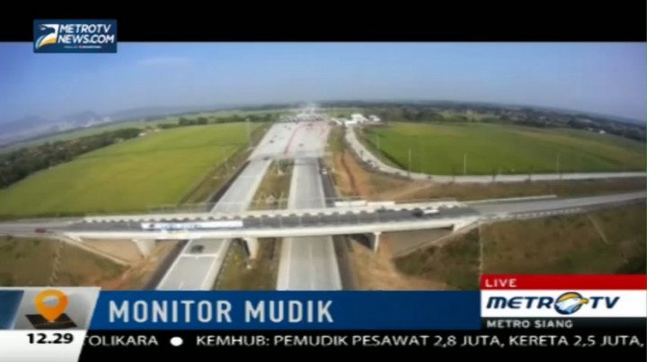 Arus Balik di Tol Palimanan Lancar 