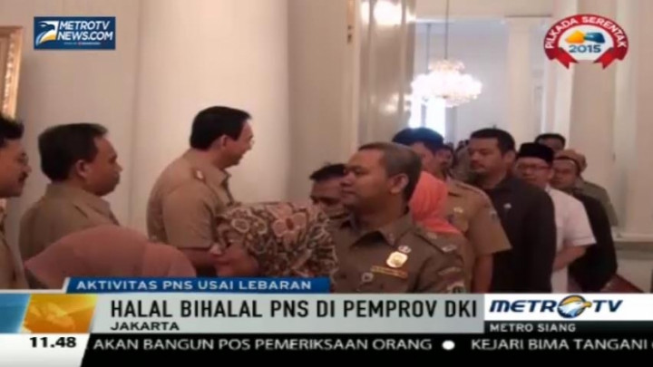 PNS Halal Bihalal di Pemprov DKI
