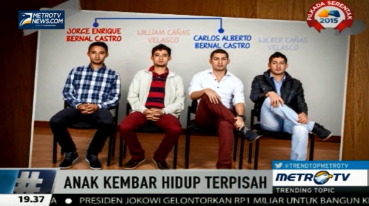 Sosial Media, Membuat Kembar Identik yang Tertukar Ini Berkumpul Lagi