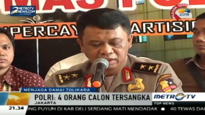 Polri Kantongi 4 Nama Calon Tersangka Kasus Tolikara