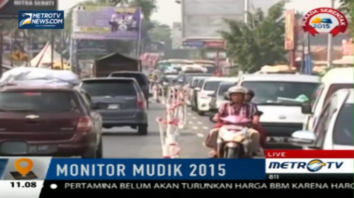 Akses Masuk Kota Kebumen Macet Hingga 2 Km 