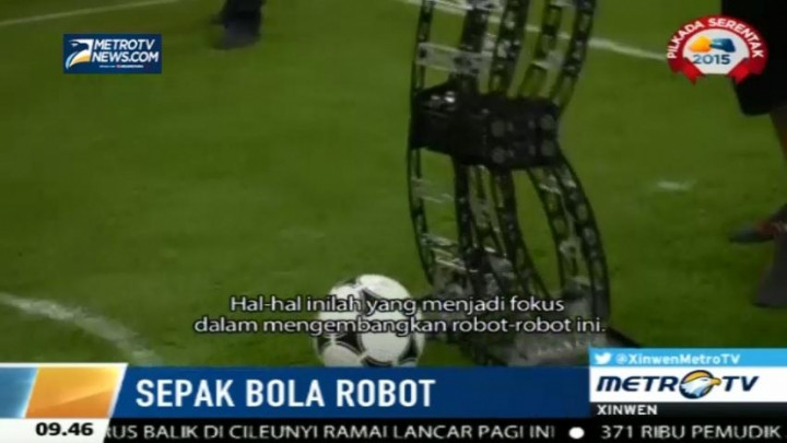 Perancang Robot Ini Berambisi Mengalahkan Tim Sepak Bola Manusia