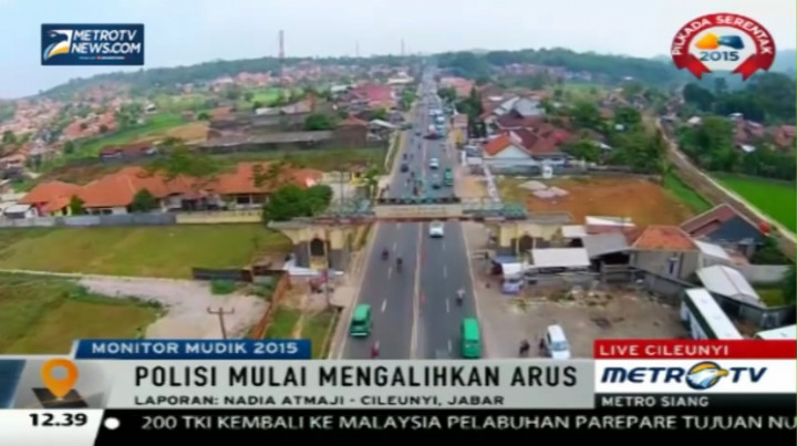 Penyempitan Lajur Sebabkan Kemacetan di Limbangan