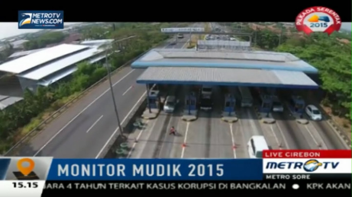 H+6 Lebaran, Lalin Tol Cipali Ramai Lancar