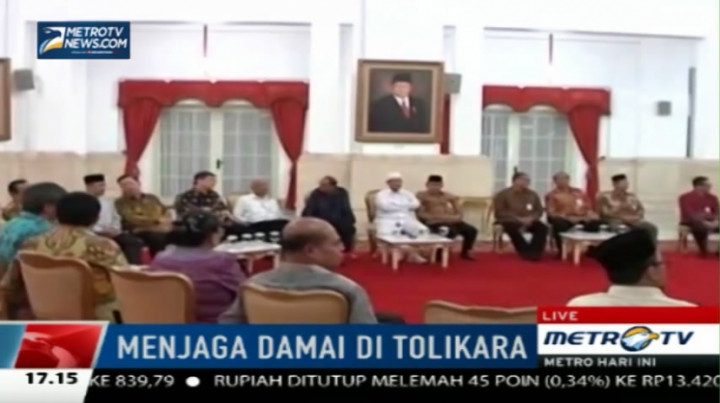 Jaga Damai di Tolikara, Jokowi Adakan Pertemuan dengan Tokoh Agama