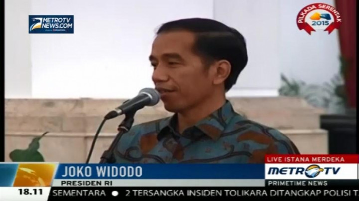 Temui Tokoh Agama, Jokowi Minta Semua Berperan Damaikan Indonesia