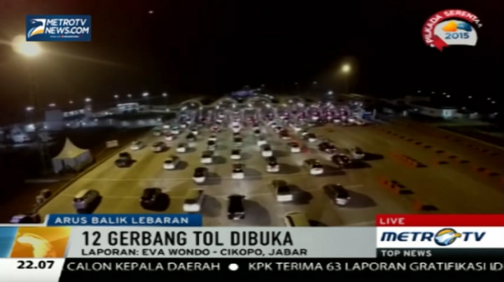 Hari Ini, Sekitar 46 Ribu Kendaraan Melintasi Tol Cipali 