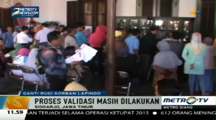 Uang Ganti Rugi Korban Lumpur Lapindo Cair Awal Agustus