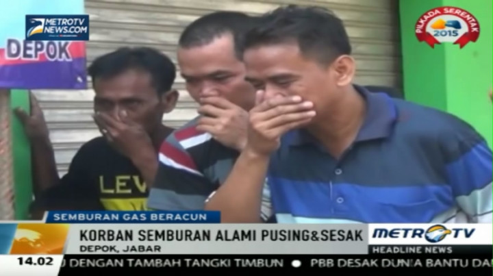 Lokasi Semburan Gas Beracun di Depok Masih Didatangi Warga