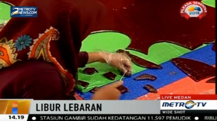 Selama Lebaran Omzet Penjual Dodol Pulut Mencapai Rp 20 Juta/hari