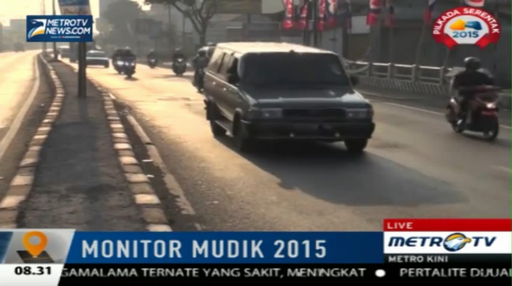  Arus Balik Pertigaan Pejagan Ramai Lancar