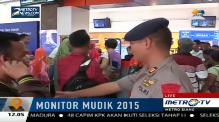 H+8 Lebaran, Jumlah Pemudik di Stasiun KA Medan Meningkat 