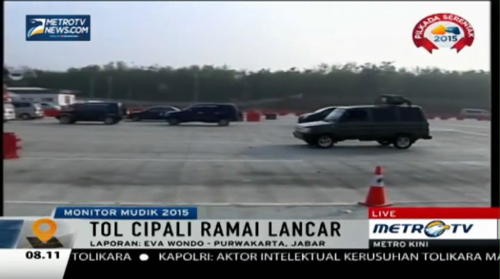 Arus Balik Lebaran Gelombang Dua, Tol Cipali Ramai Lancar