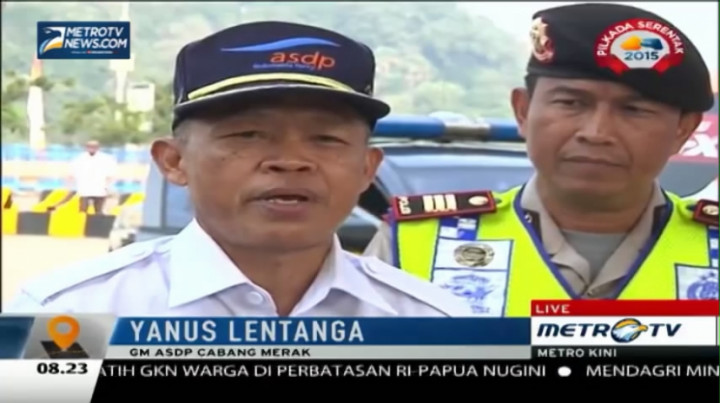 ASDP Merak: Aktivitas Penyebrangan Tahun Ini Lebih Lancar