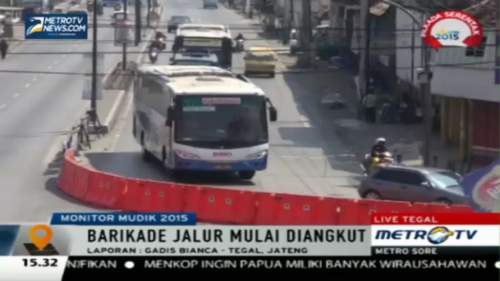 H+9 Lebaran, Arus Lalu Lintas di Tegal Kembali Normal