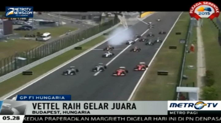 Vettel Juara GP Hungaria