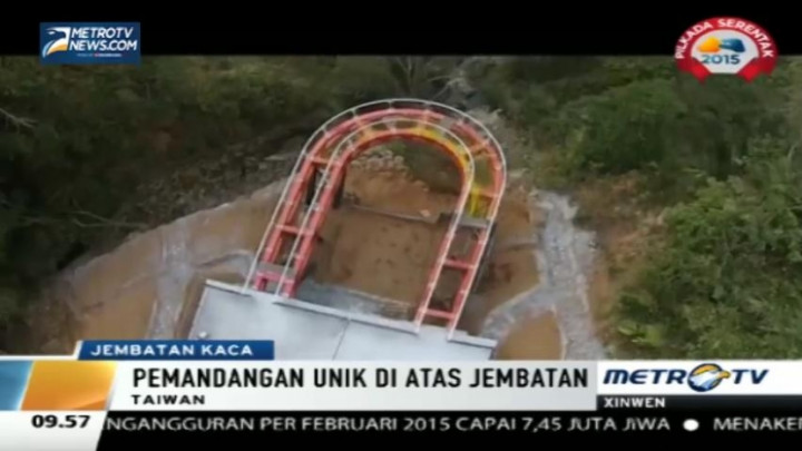 Wah, Jembatan Kaca Ini Sajikan Pemandangan Unik
