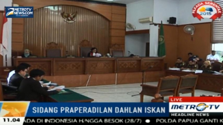 PN Jakarta Selatan Gelar Sidang Perdana Praperadilan Dahlan Iskan