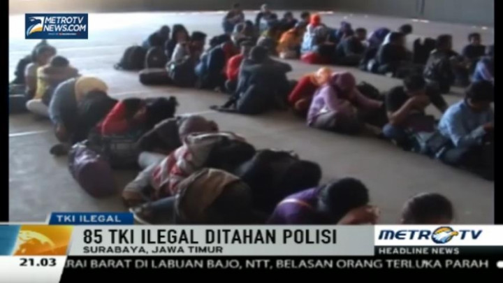 85 Calon TKI Ilegal Diamankan di Bandara Juanda