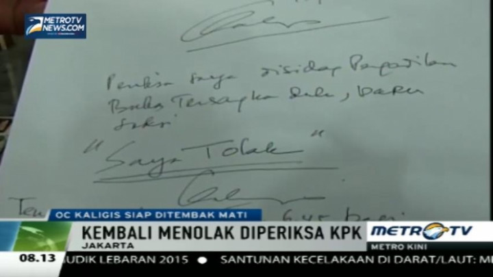 Tolak Diperiksa KPK, OC Kaligis Lebih Baik Ditembak Mati 