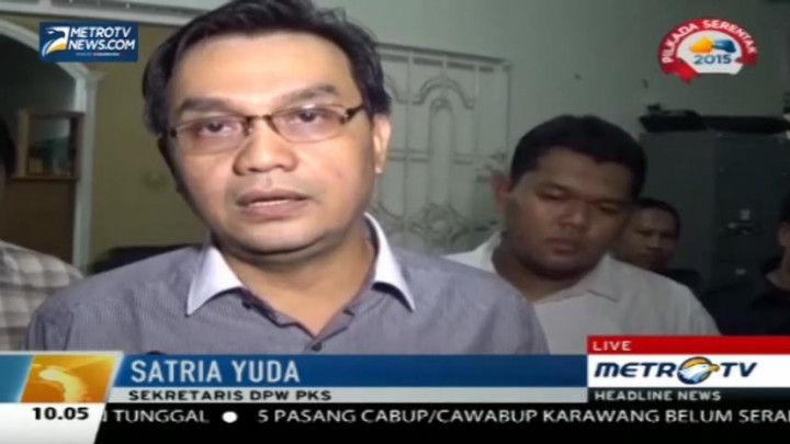 Tidak Ada Pengumuman Resmi, DPW PKS Belum Bisa Bahas Status Gatot 