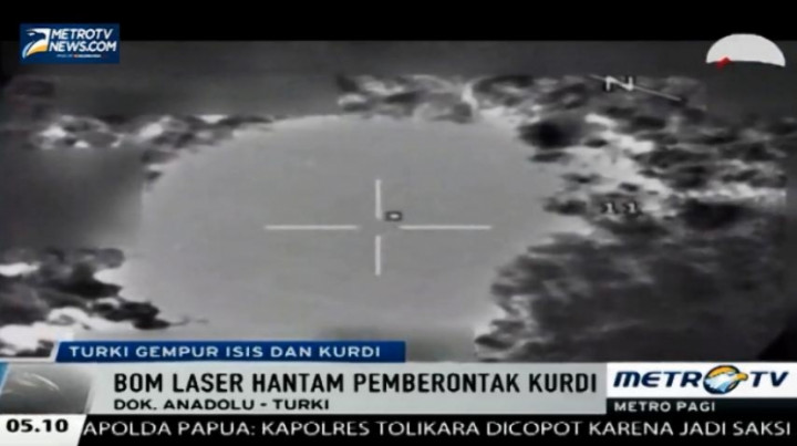 Serangan Militer Turki Hantam Posisi Pemberontak Kurdi