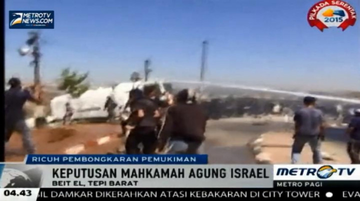 Polisi Israel Terlibat Bentrok dengan Warga