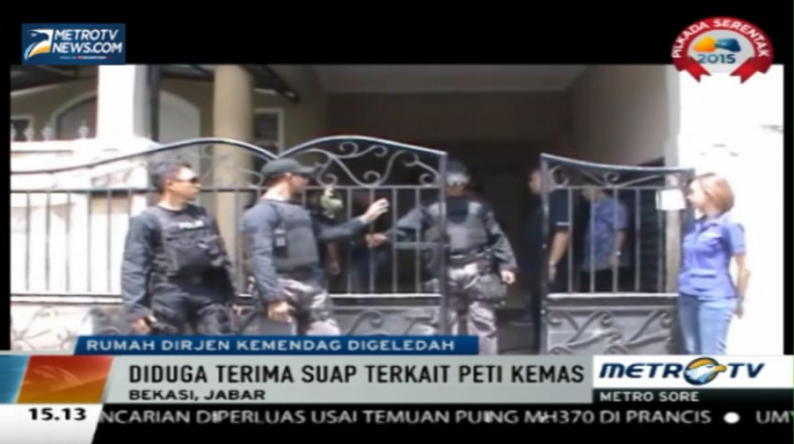 Polisi Geledah Rumah Partogi Pangaribuan