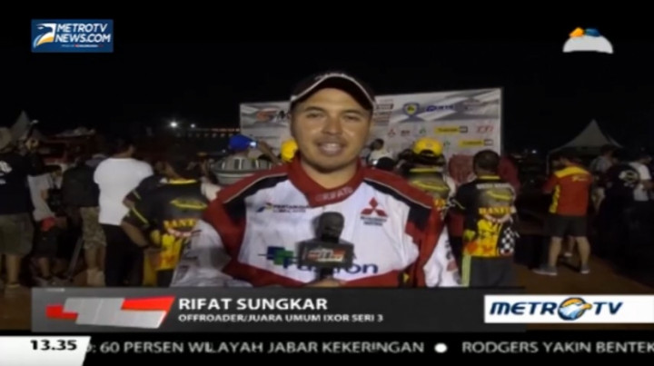 Kemenangan Rifat Sungkar di IXOR Seri Ketiga