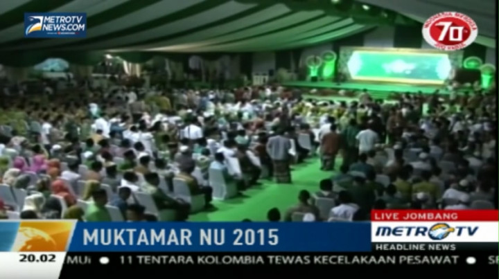 5000 Kursi Terisi Penuh di Muktamar ke-33 NU