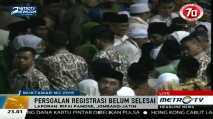  Sidang Pleno Muktamar NU Ditunda Hingga Besok