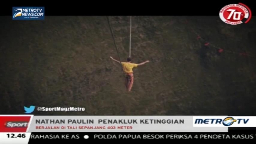 Nathan Paulin Sang Penakluk Ketinggian