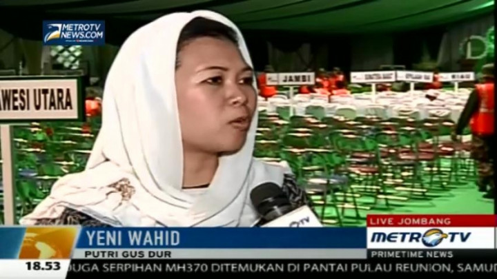 Hujan Interupsi di Muktamar NU, Yenny Wahid: Ini Dinamika yang Wajar