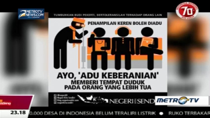 Kampanye Moral Melalui Gambar dan Kata Unik