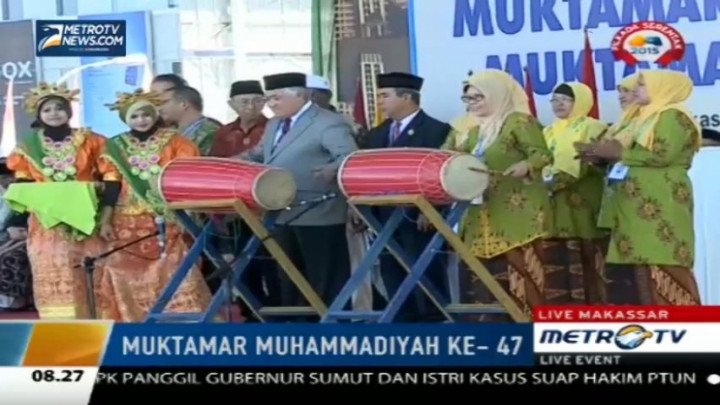 Muktamar Muhammadiyah ke-47 & 1 Abad Aisyiyah Resmi Dibuka