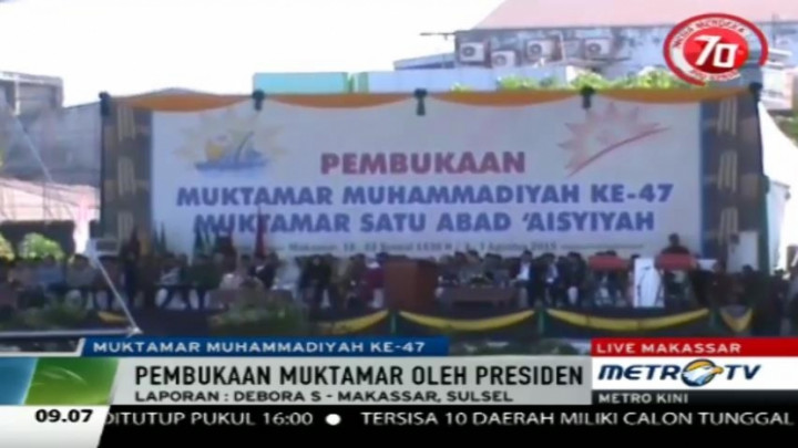 Pelaksanaan Muktamar Muhammadiyah Turut Bangkitkan Perekonomian Makassar
