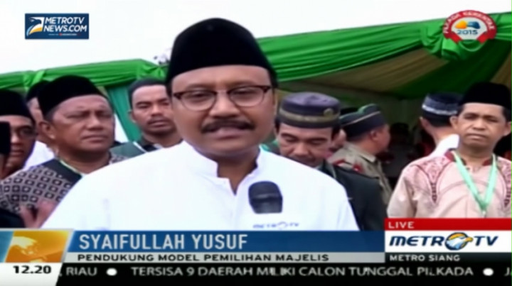 Sidang Pleno NU Bahas Mekanisme Pemilihan Rais Aam Dilanjutkan