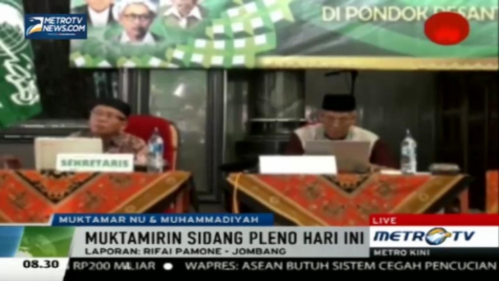 Ini Agenda Sidang Pleno Muktamar NU Hari ke-5