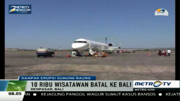 Erupsi Gunung Raung, Banyak Wisatawan Batal ke Bali