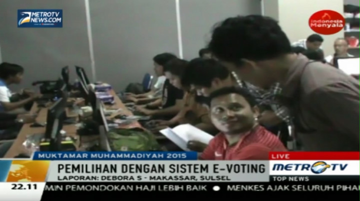  Peserta Muktamar Muhammadiyah Pilih Ketua Umum  