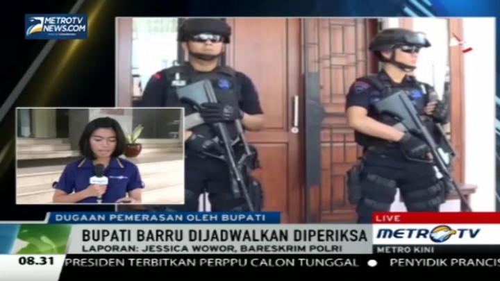 Bareskrim Polri Periksa Bupati Barru Terkait Kasus Pemerasan