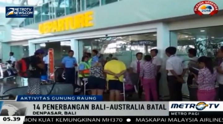 14 Jadwal Penerbangan Internasional di Bandara I Gusti Ngurah Rai Dibatalkan