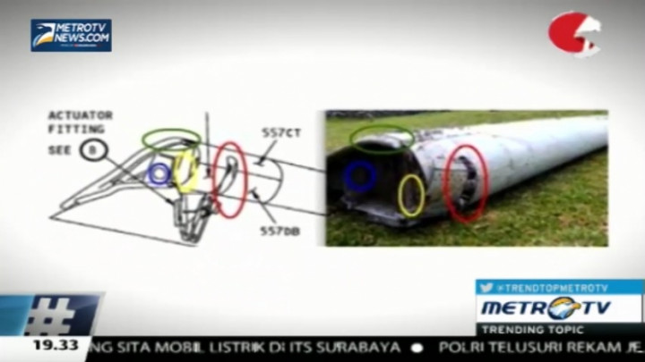 Penemuan Puing Pesawat MH370 Jadi Trending Topic